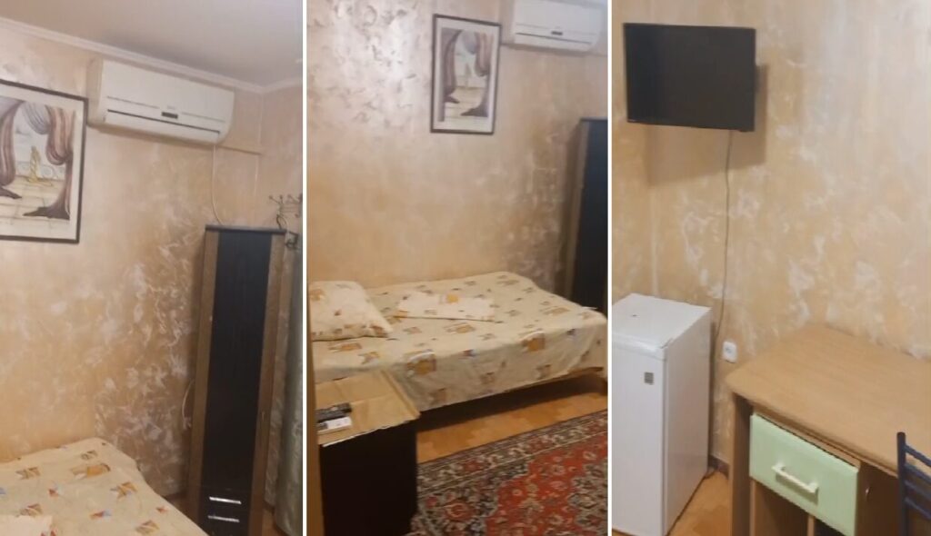 Автобусом к морю из Тулы в Витязево гостиница ВОЯЖ+ номер