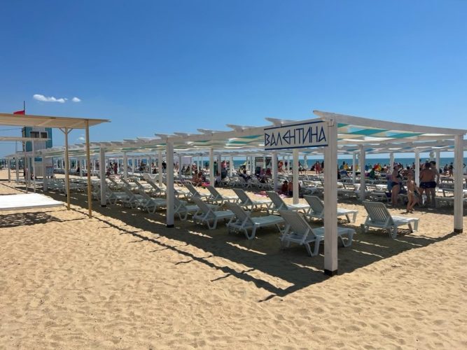 Автобусом к морю из Тулы в Лазаревское Отель ВАЛЕНТИНА пляж