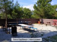Автобусные туры к морю из Тулы в Кабардинку База отдыха Эко-курорт ЮГ зона барбекю