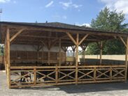 Автобусом к морю из Тулы в Лазаревское гостиница СЛОН летняя кухня