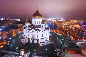 Автобусом из Тулы в Москву Автобусная обзорная экскурсия Храм Христа Спасителя 
