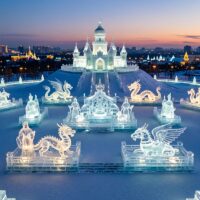 Автобусом на Новый год из Тулы в Москву Фестиваль Ледовая Москва На поклонной горе