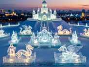 Автобусом из Тулы в Москву Новогодний фестиваль Ледовая Москва В Парке Победы на Поклонной горе