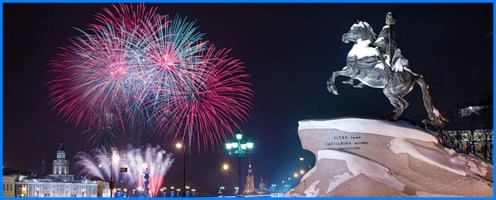 Автобусом на Новый год из Тулы в Санкт-Петербург Банкет Царское село
