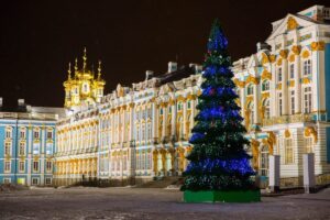 Автобусом на Новый год из Тулы в Санкт-Петербург Царское село